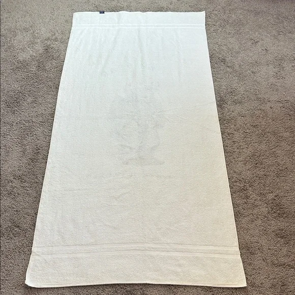 VTG Polo Bear By Ralph Lauren Western Casual Bath Sheet Beach Towel 35x72 USA - Picture 6 of 10